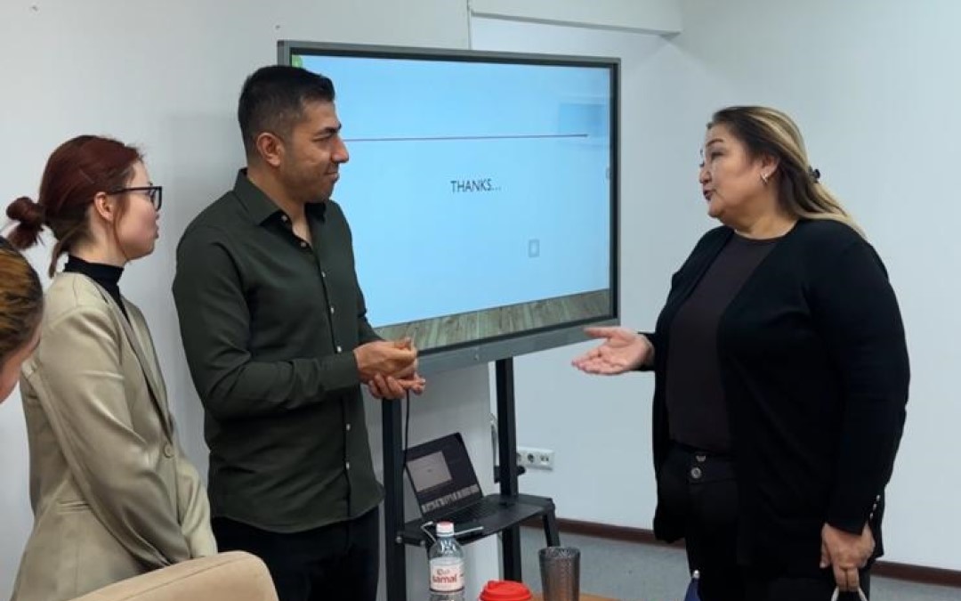 Визит Dr. Selçuk Türkmen в Педагогический колледж ALT : обмен опытом в сфере дошкольного инклюзивного образования