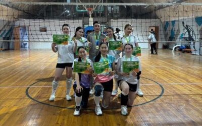 Первое место на городских соревнованиях по волейболу